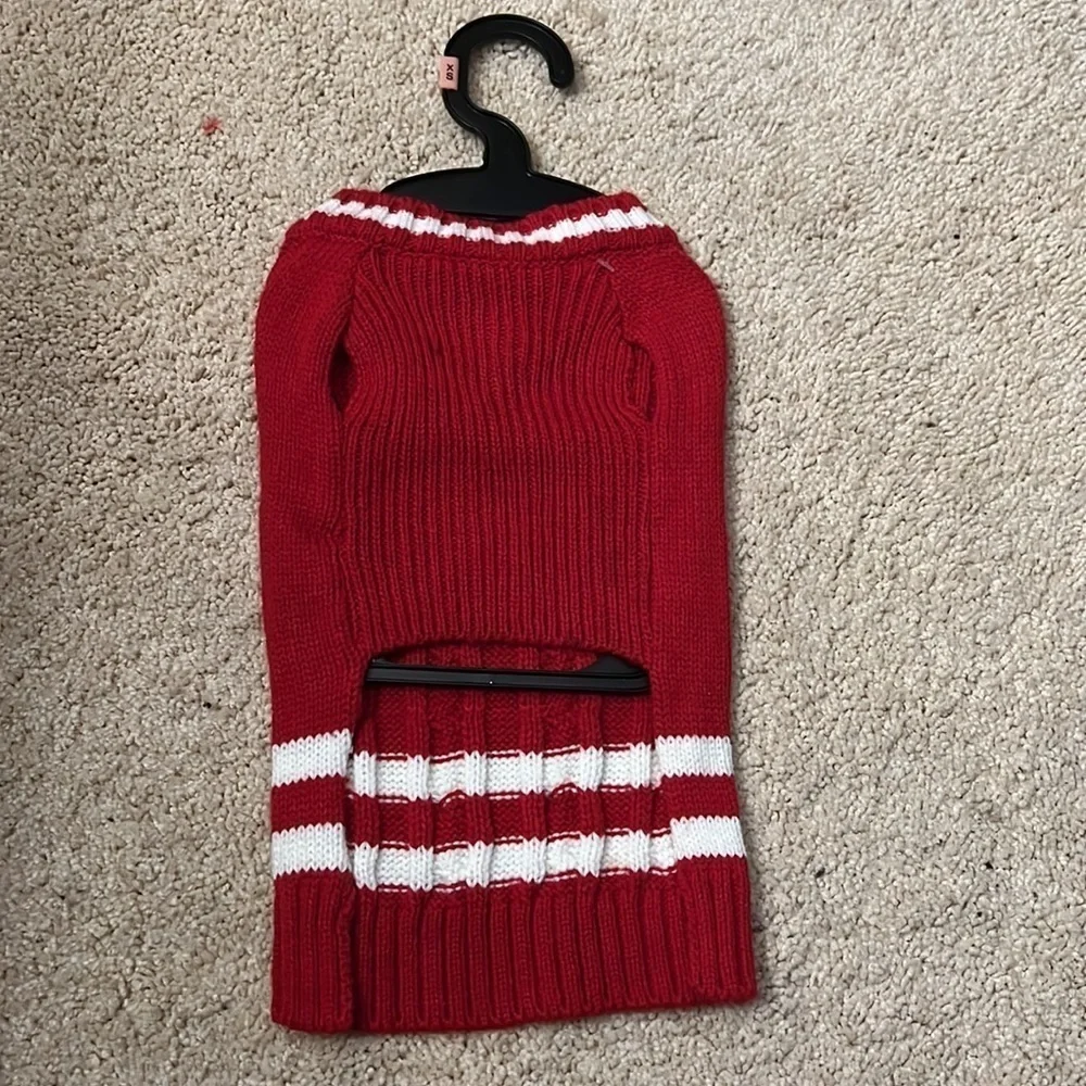 Pet Apparel friends furever sweater